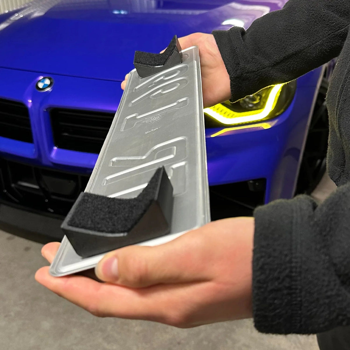 Twistnfix Magnet Kennzeichenhalter Twistnfix Front passend für BMW M2 G87 – Ansicht 3