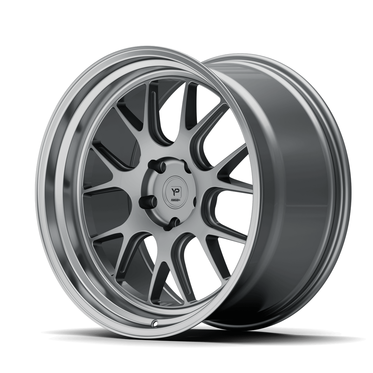 Yido Performance Forged+ CS1.1 Gunmetal / Polished Lip – Kompletträder für BMW M2 G87