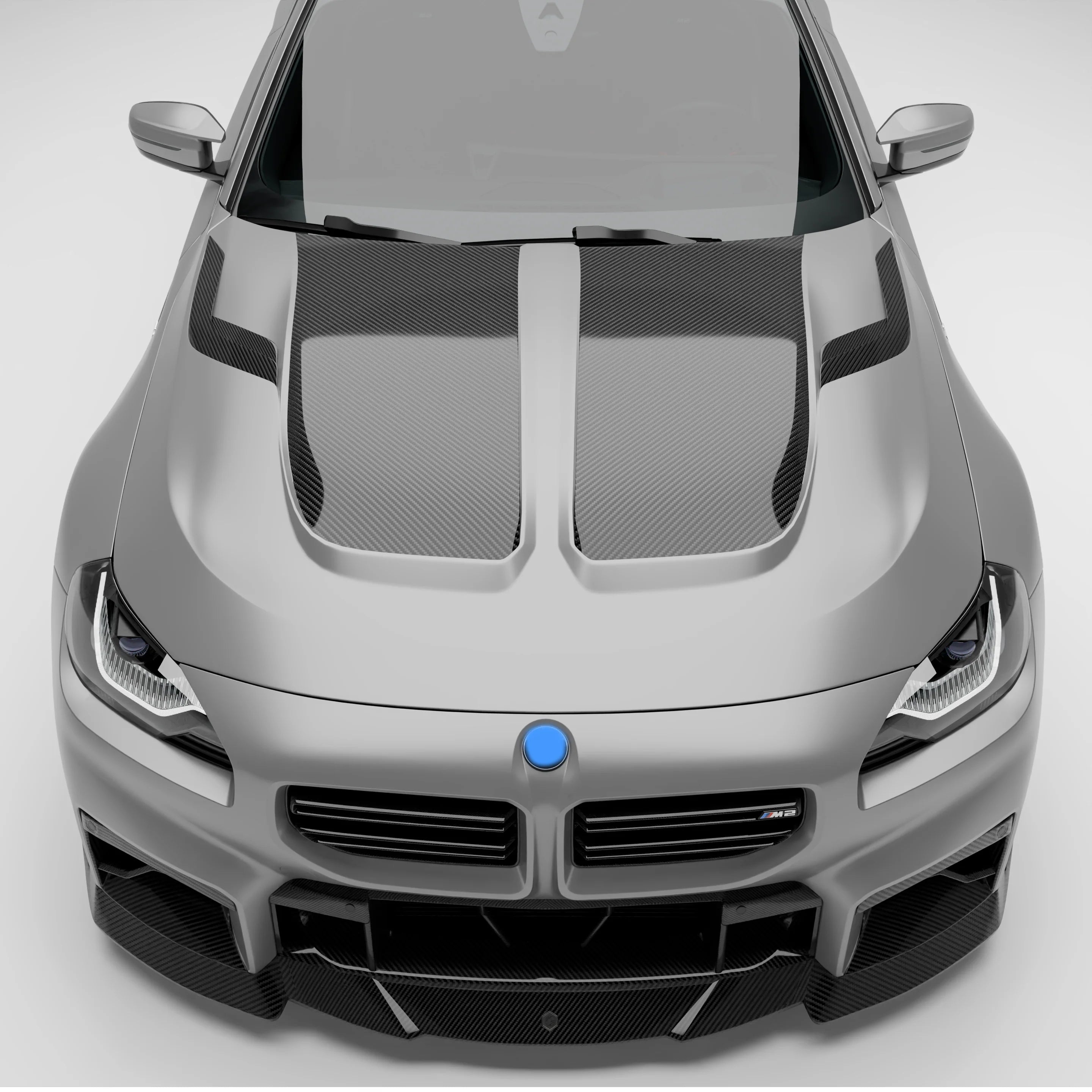 Carbon Frontlippe / Frontspoiler Dry Carbon passend für BMW M2 G87 inkl. LCI | G87Parts.de