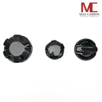 Max Carbon Dry Carbon Deckel Set – Öl Wasser Klima / M3 G80 G81 / M4 u. a. passend für BMW M2 G87