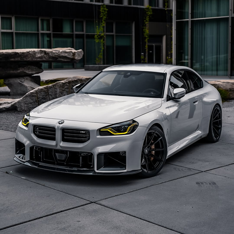 YP FORGED+2 Felgen Matt Schwarz 20/21 Zoll passend für BMW M2 G87 | G87Parts.de