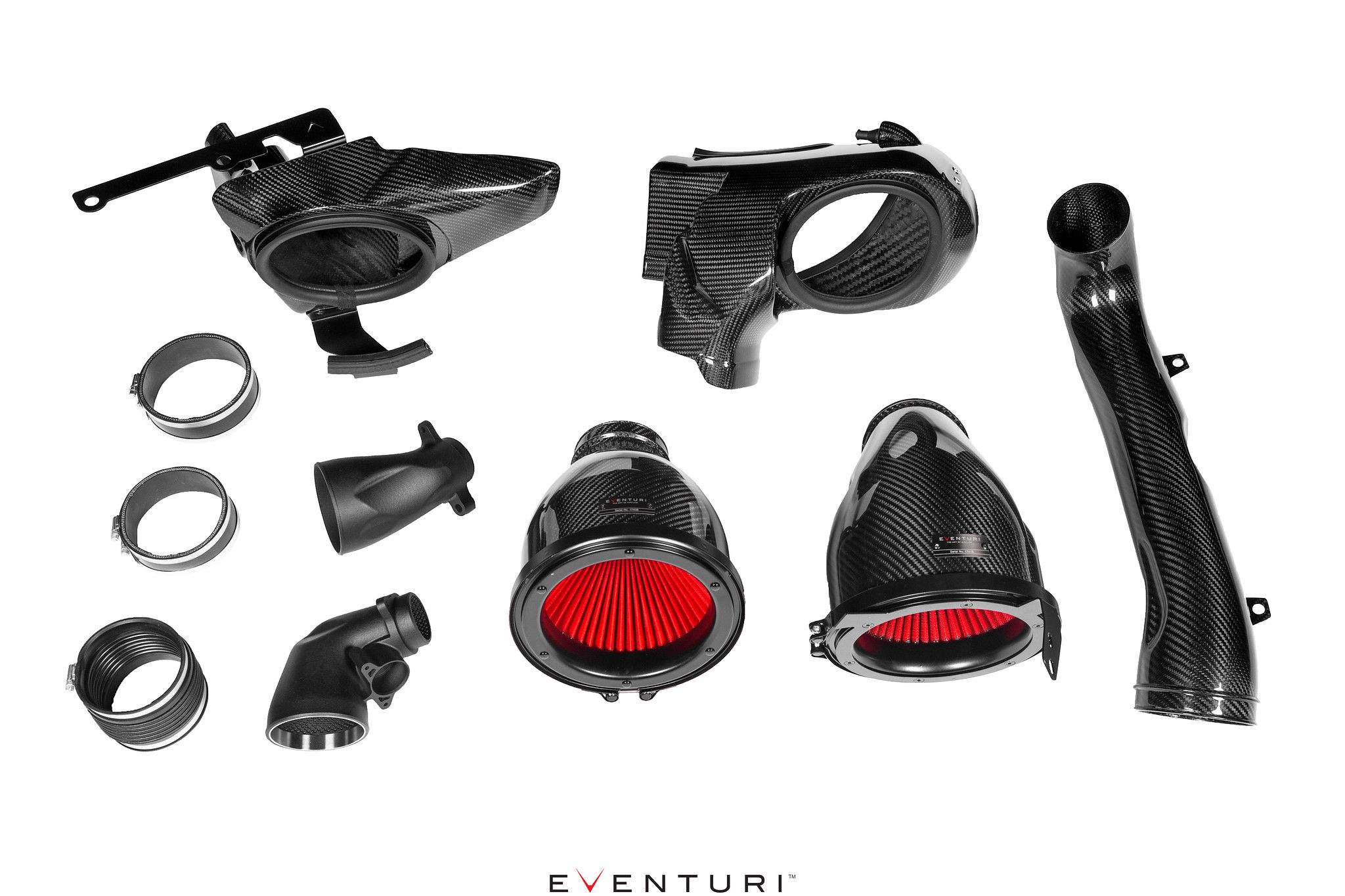 Eventuri S58 V2 Ansaugung Glanz passend für BMW M2 G87 | G87Parts.de