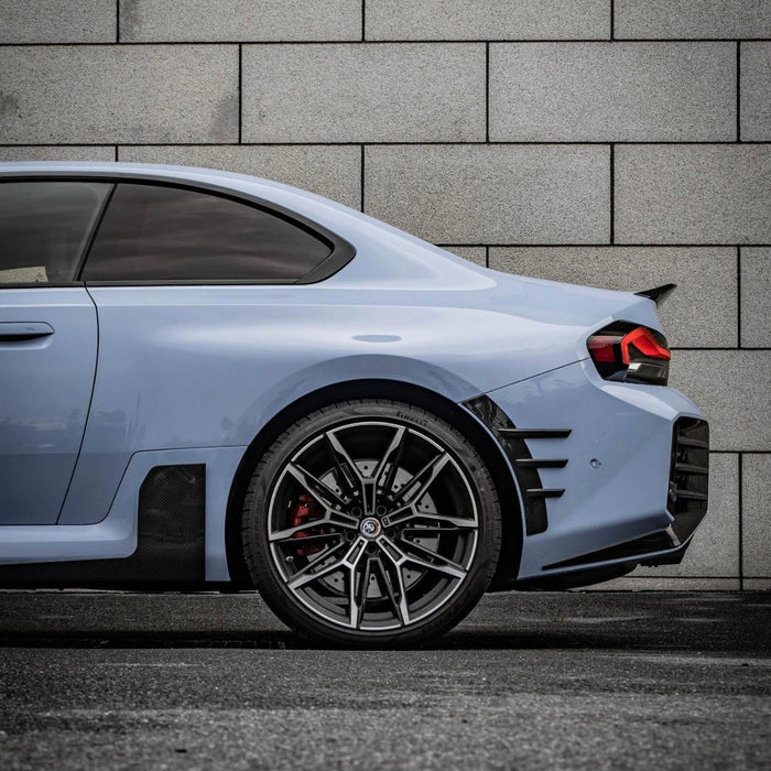 Carbon Winglets Dry Carbon Farbige Scheinwerfer-Cover passend für BMW M2 G87 | G87Parts.de