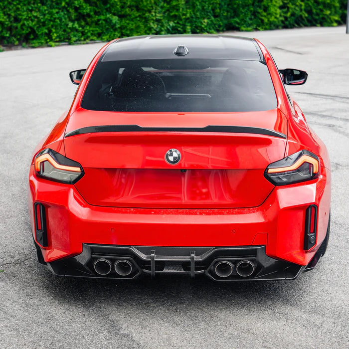 Carbon Heckspoiler Abrisskante Dry Carbon "Vini" passend für BMW M2 G87 | G87Parts.de