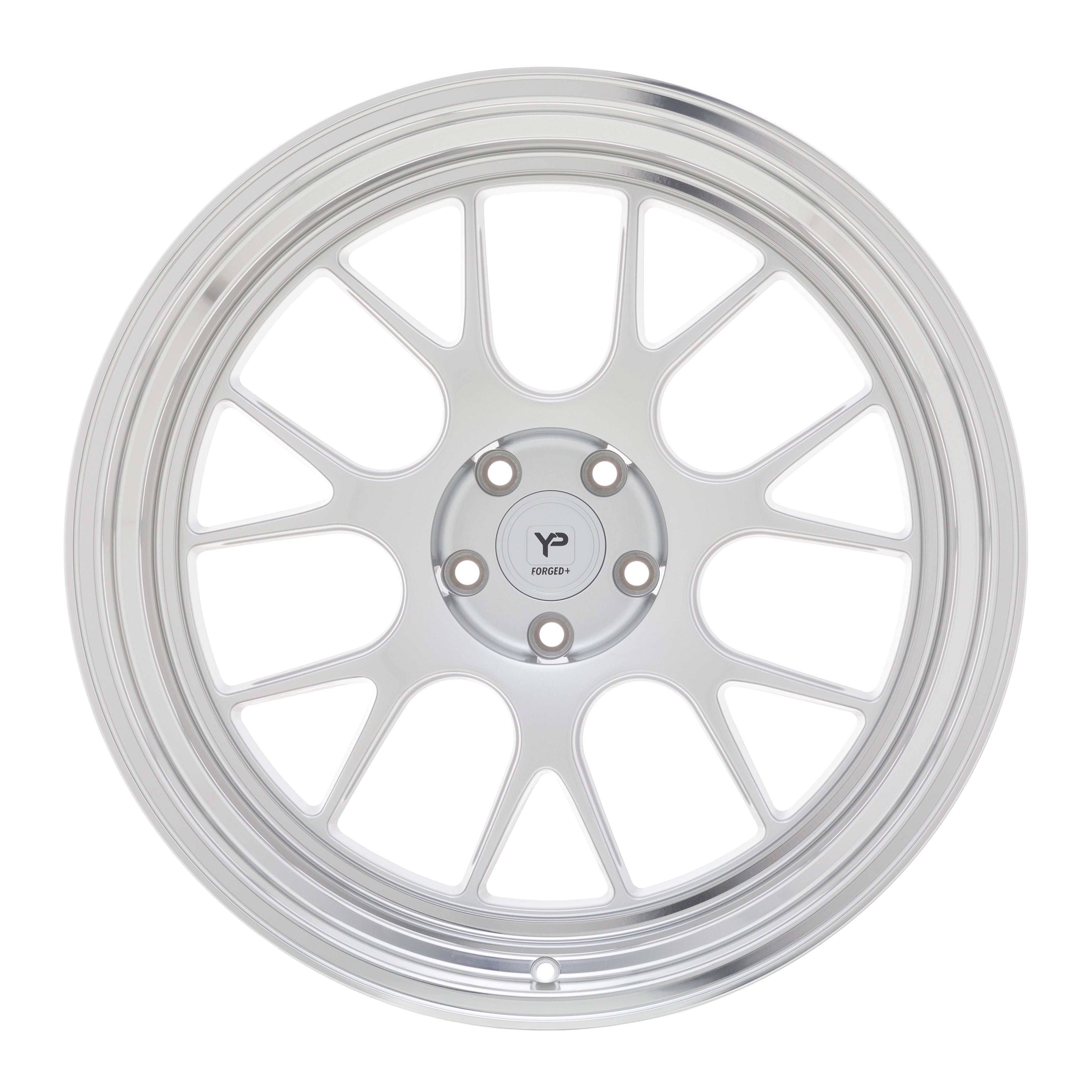 YP FORGED+R Felgen CS1.1 Ultra Deep Lip Gloss Satin Silver/Polished Lip 20/21 Zoll passend für BMW M2 G87 | G87Parts.de