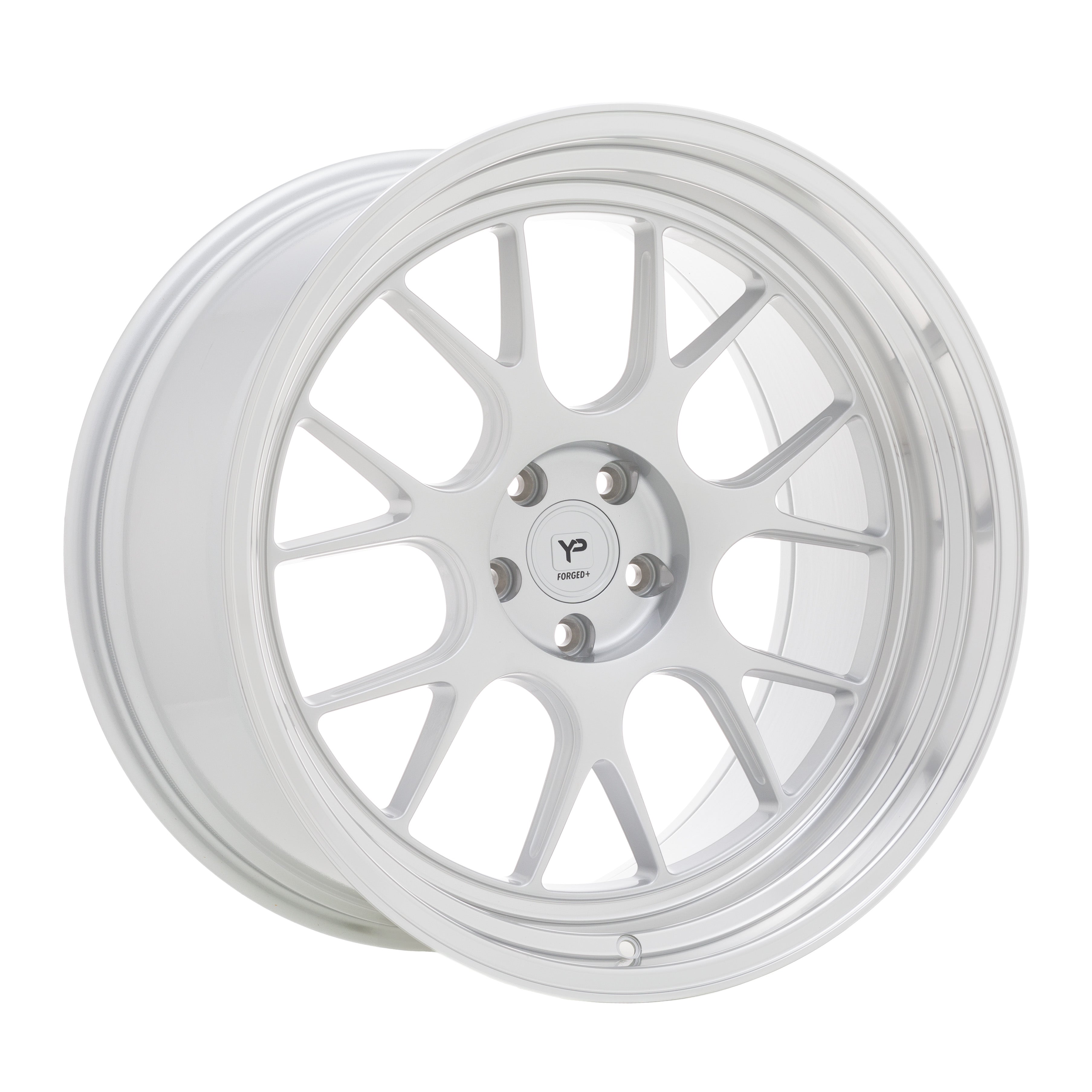 YP FORGED+R Felgen CS1.1 Ultra Deep Lip Gloss Satin Silver/Polished Lip 20/21 Zoll passend für BMW M2 G87 | G87Parts.de