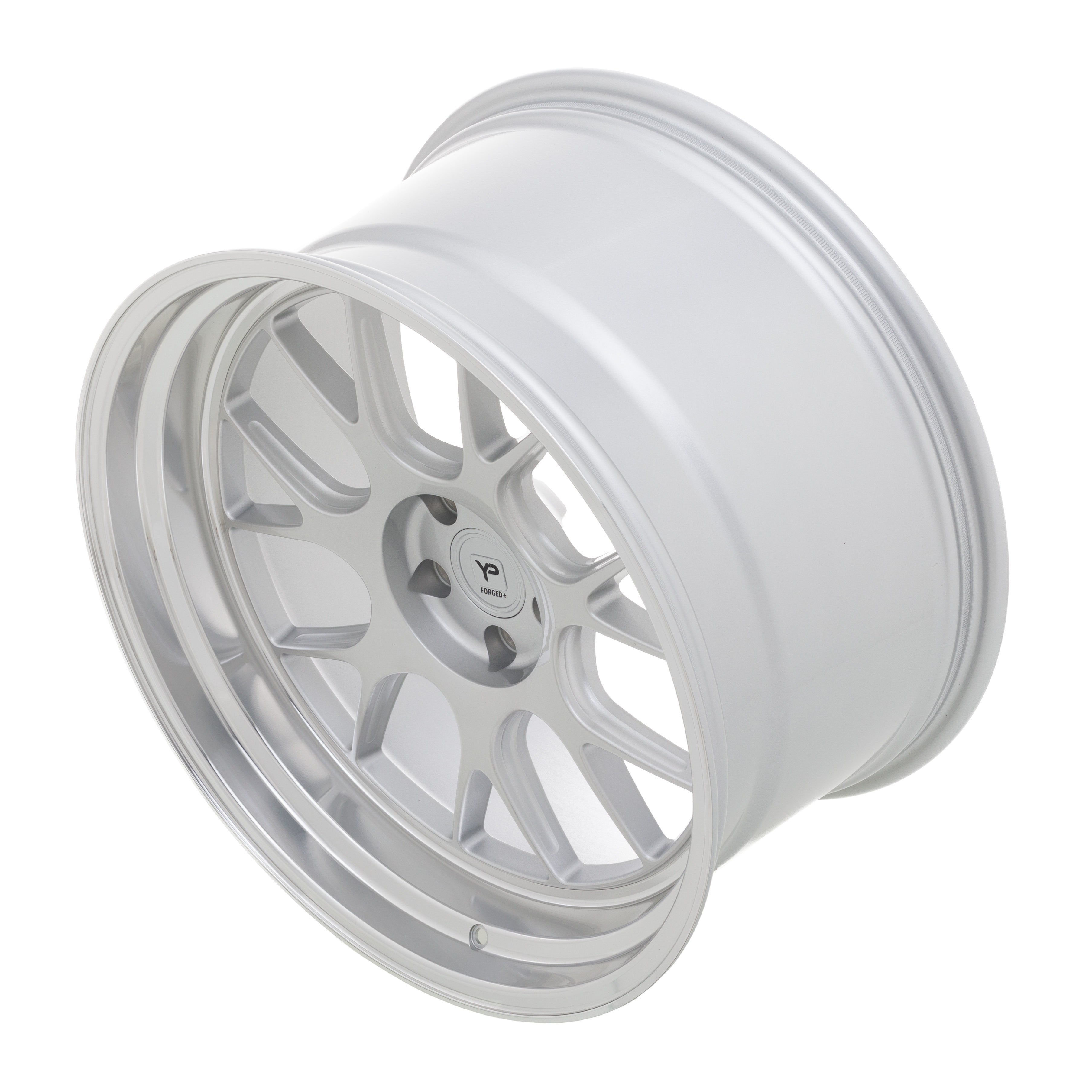 YP FORGED+R Felgen CS1.1 Ultra Deep Lip Gloss Satin Silver/Polished Lip 20/21 Zoll passend für BMW M2 G87 | G87Parts.de