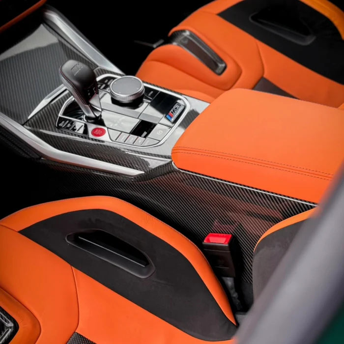 Carbon Mittelkonsole Seitencover Dry Carbon | BMW M2 G87 | G87 Parts