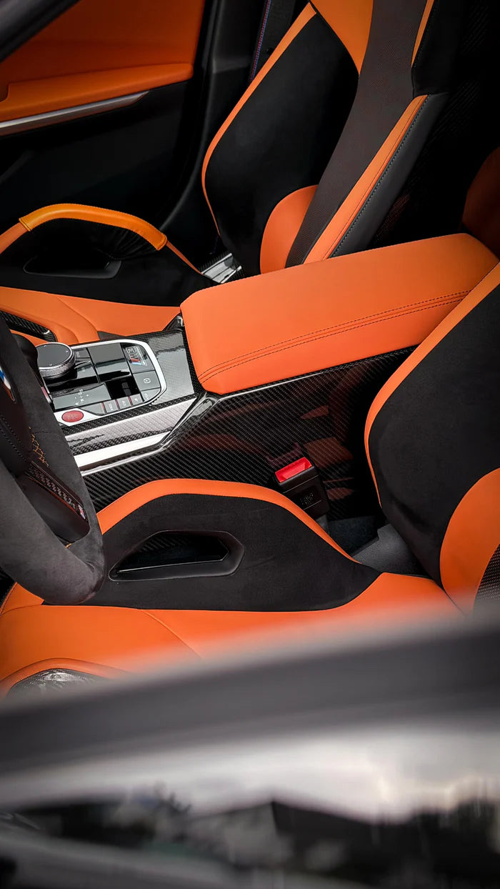 Carbon Mittelkonsole Seitencover Dry Carbon | BMW M2 G87 | G87 Parts