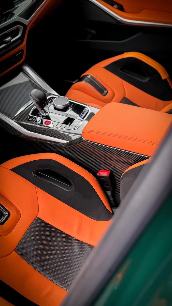 Carbon Mittelkonsole Seitencover Dry Carbon | BMW M2 G87 | G87 Parts