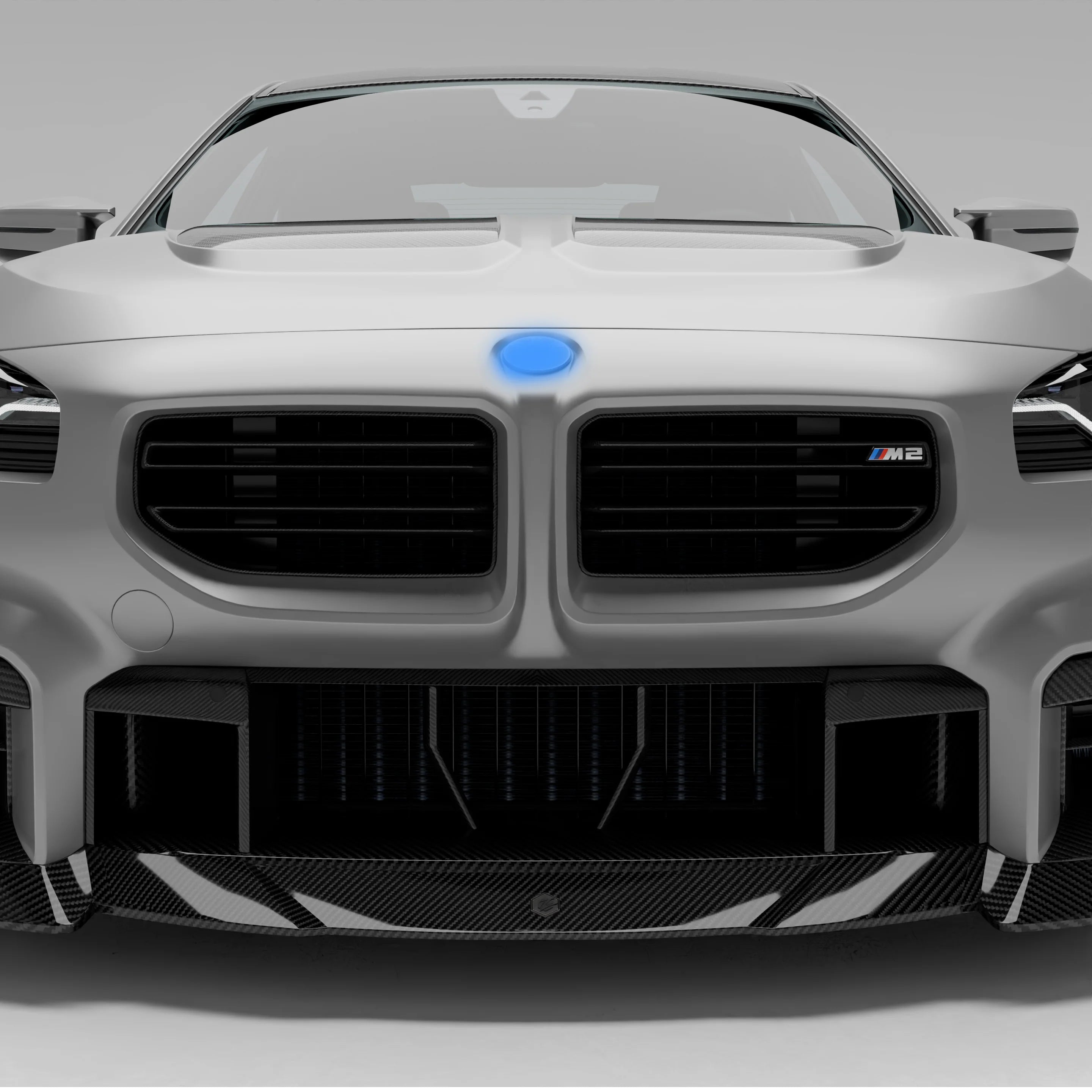 Carbon Frontstoßstange „RZ“ Dry Carbon passend für BMW M2 G87 inkl. LCI & CS | G87Parts.de
