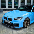 Carbon front spoiler Dry Carbon "V2" suitable for BMW M2 G87 | G87Parts.de 