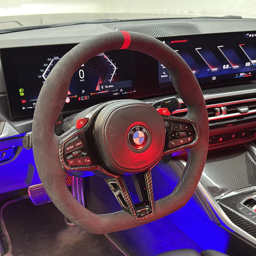 Carbon Alcantara Lenkrad LCI konfigurierbar passend für BMW M2 G87 | G87Parts.de