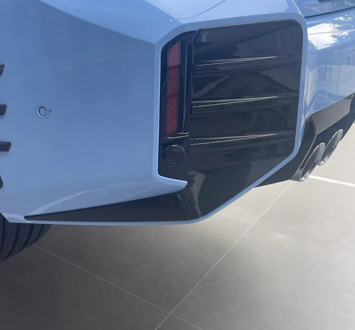 Carbon Heckstoßstange Aufsatz Dry Carbon passend für BMW M2 G87 | G87Parts.de