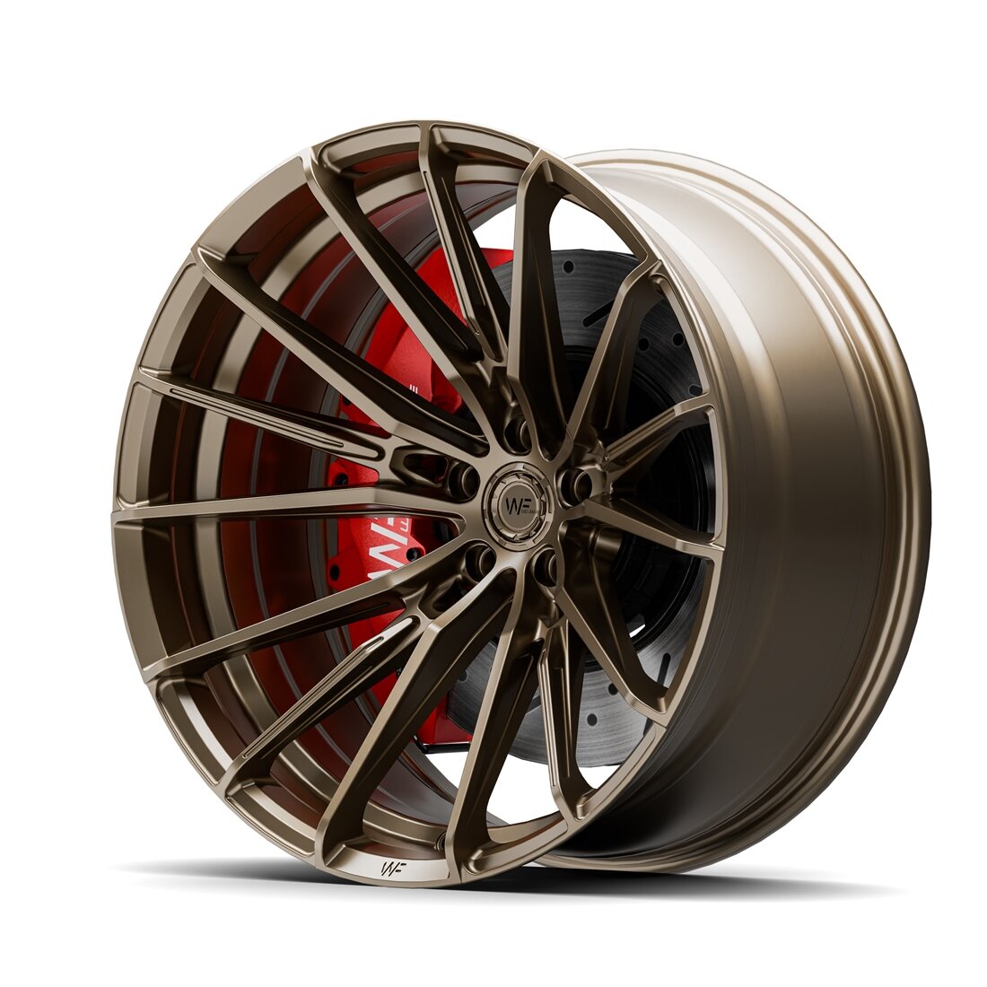 Wheelforce WF Wheels CF.4-FF Felgen – 20 / 21 Zoll – Satin Bronze passend für BMW M2 G87