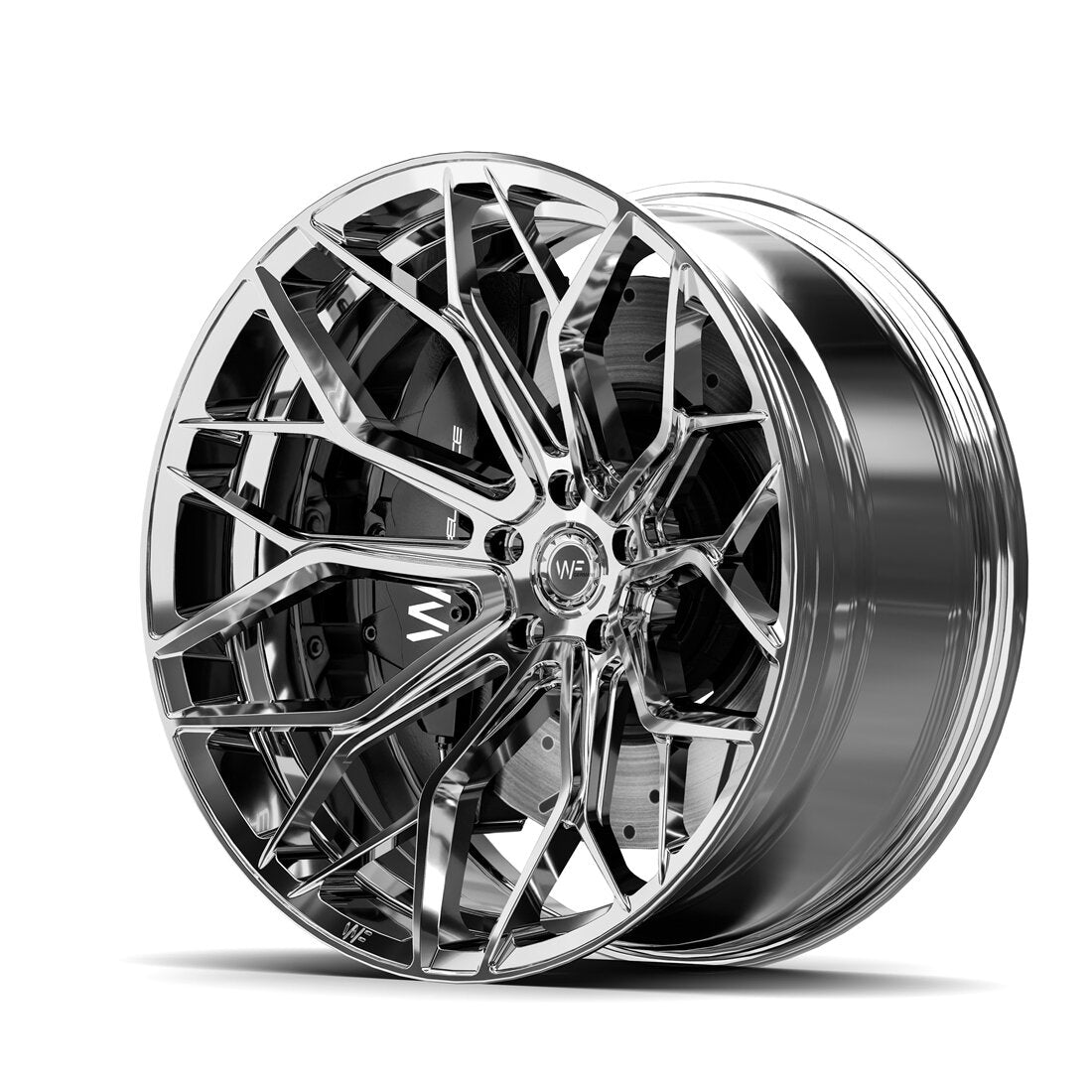 Wheelforce WF Wheels HE.1-FF Felgen – 20 / 21 Zoll – Rhodium passend für BMW M2 G87 – Ansicht 4