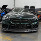 Carbon front spoiler Dry Carbon "V2" suitable for BMW M2 G87 | G87Parts.de 
