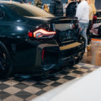 Carbon rear diffuser Dry Carbon "Vini" suitable for BMW M2 G87 | G87Parts.de 