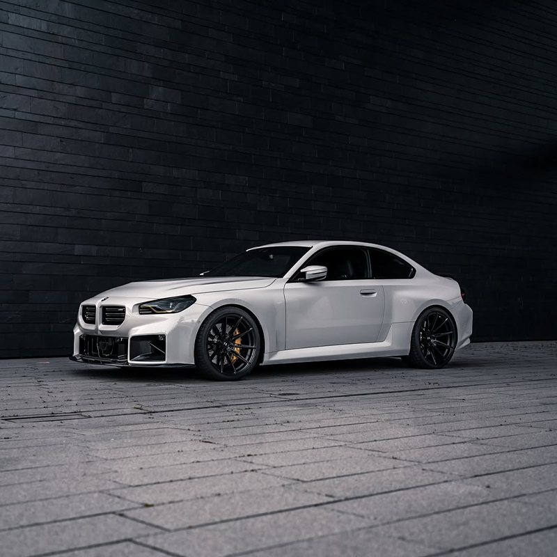 YP FORGED+2 Felgen Matt Schwarz 20/21 Zoll passend für BMW M2 G87 | G87Parts.de