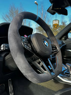Carbon Alcantara Lenkrad LCI konfigurierbar passend für BMW M2 G87 | G87Parts.de