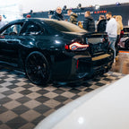 Carbon fiber rear bumper valances, dry carbon, suitable for BMW M2 G87 | G87Parts.de 