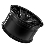 SIXNINE FF-ONE Felgensatz – 4 Felgen 2× 10,5x20 ET15 VA, 2× 11,5x21 ET17 HA, GlossyBlack passend für BMW M2 G87
