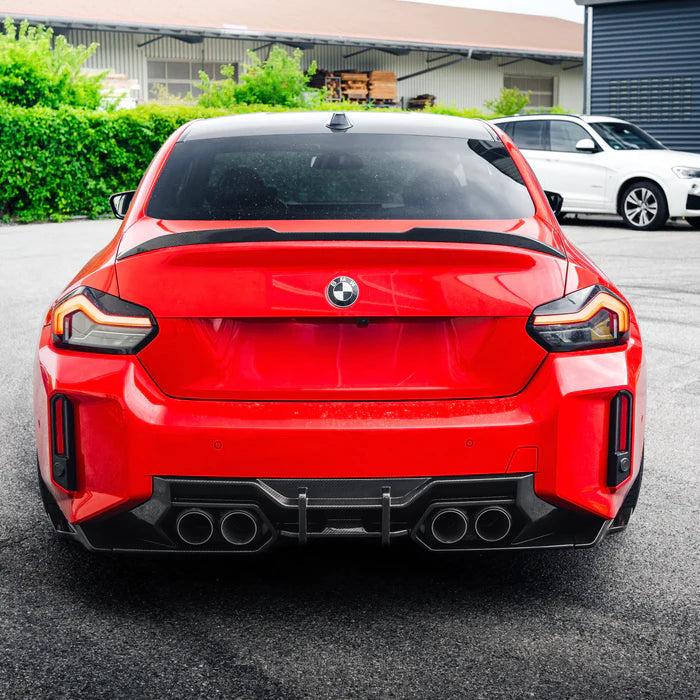 Carbon Heckspoiler Abrisskante Dry Carbon "Vini" passend für BMW M2 G87 | G87Parts.de