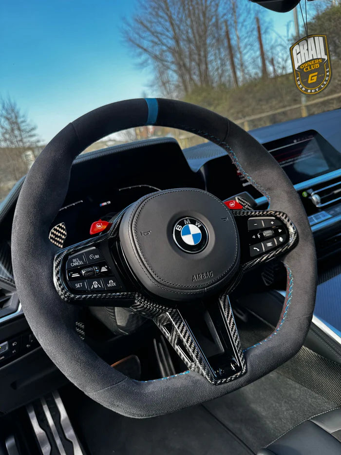 Carbon Alcantara Lenkrad LCI konfigurierbar passend für BMW M2 G87 | G87Parts.de