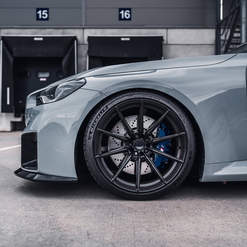 YP FORGED+R Felgen RS2 Matt Schwarz 20/21 Zoll passend für BMW M2 G87 | G87Parts.de
