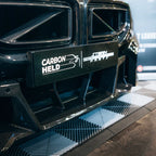 Carbon fiber front grille kidney grille "strut" Dry Carbon, suitable for BMW M2 G87 | G87Parts.de 
