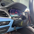 Max Carbon Dry Carbon Lenkrad Abdeckung / M3 G80 G81 / M4 G82 G83 u. a. passend für BMW M2 G87