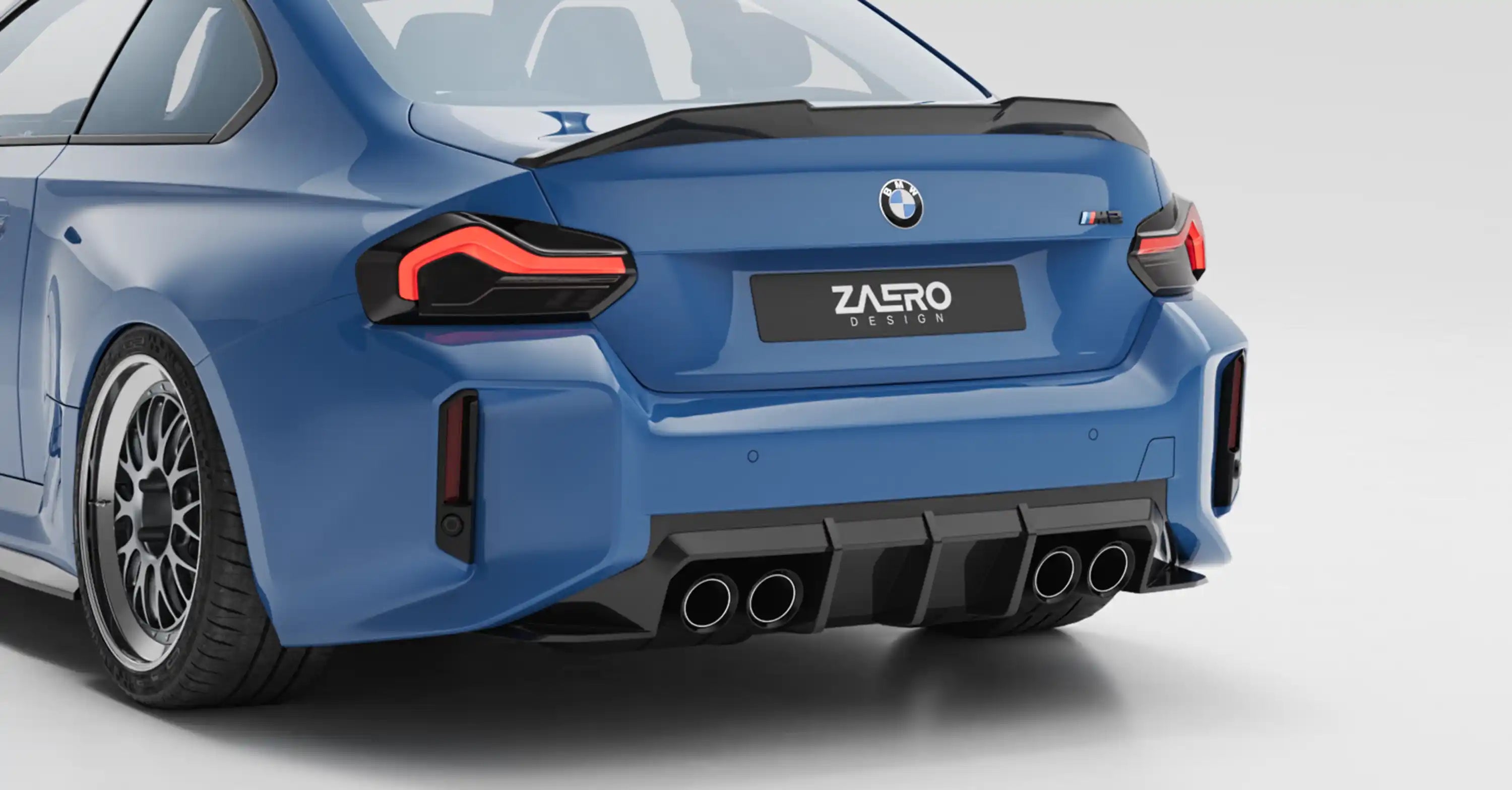 ZAERO Design EVO-S Diffusor mit ABE passend für BMW M2 G87 | G87Parts.de