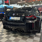 Carbon rear diffuser Dry Carbon "Vini" suitable for BMW M2 G87 | G87Parts.de 