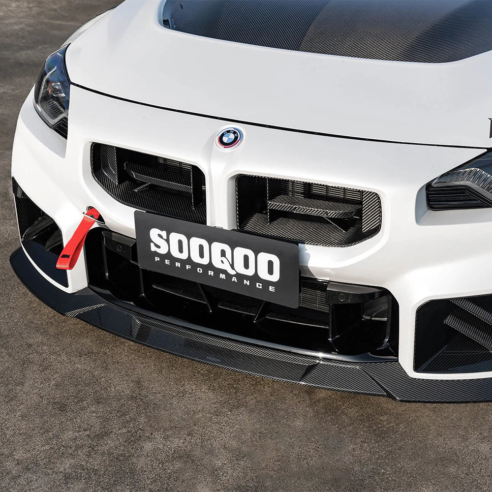 Max Carbon Dry Carbon Frontlippe SQ-C passend für BMW M2 G87 – Ansicht 3