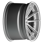 SIXNINE FF-THREE Felgensatz – 4 Felgen 2× 10,5x20 ET15 VA, 2× 11,5x21 ET17 HA, HyperSilver passend für BMW M2 G87