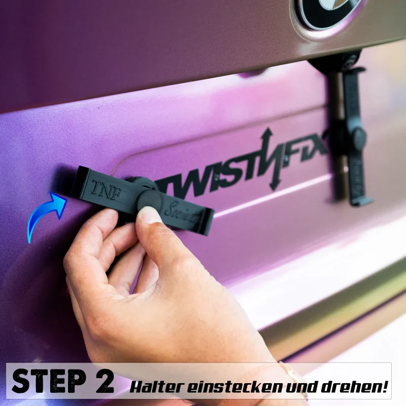 Kennzeichenhalterung Klicksystem Twistnfix Heck für BMW M2 G87 | G87Parts.de