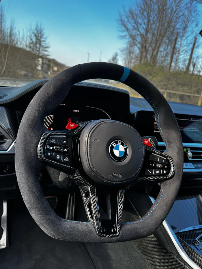 Carbon Alcantara Lenkrad LCI konfigurierbar passend für BMW M2 G87 | G87Parts.de