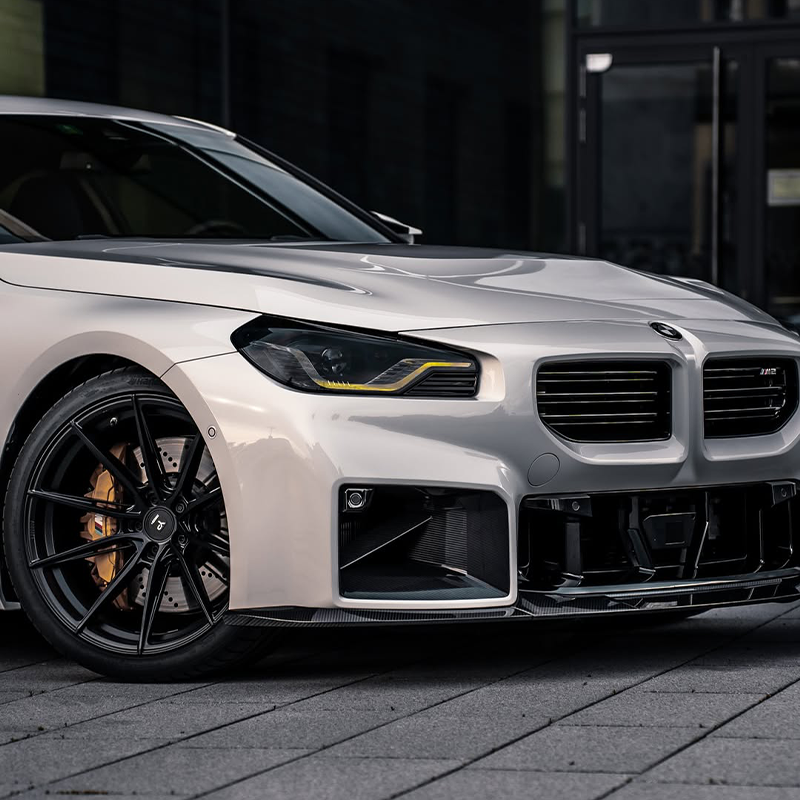 YP FORGED+2 Felgen Matt Schwarz 20/21 Zoll passend für BMW M2 G87 | G87Parts.de