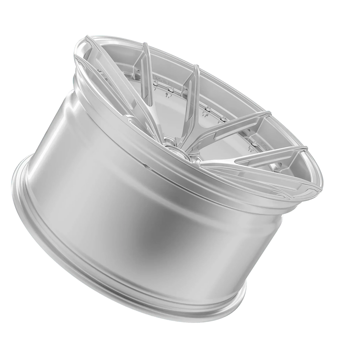 SIXNINE FF-ONE Felgensatz – 4 Felgen 2× 10,5x20 ET15 VA, 2× 11,5x21 ET17 HA, HyperSilver passend für BMW M2 G87