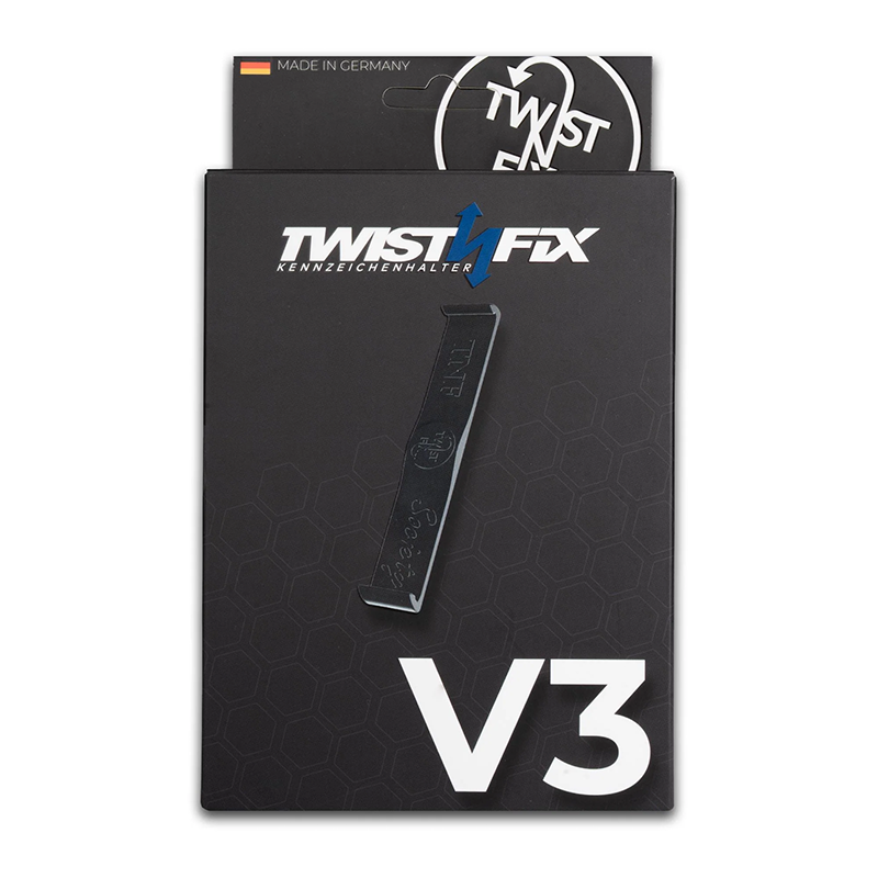 Kennzeichenhalterung Klicksystem Twistnfix Heck für BMW M2 G87 | G87Parts.de