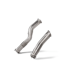 Akrapovic Titanium Downpipes (ohne Kat / Catless) für BMW M2 G87 | G87Parts.de