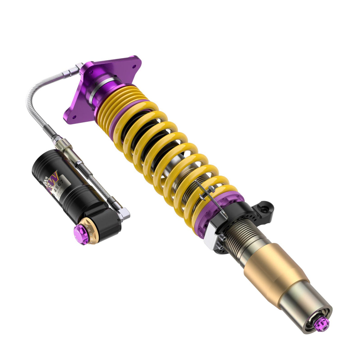 KW V4 Clubsport Gewindefahrwerk / M3 G80 / M4 G82 inkl. Stützlager, inkl. Stilllegung für elektr. Dämpfer passend für BM – Ansicht 4
