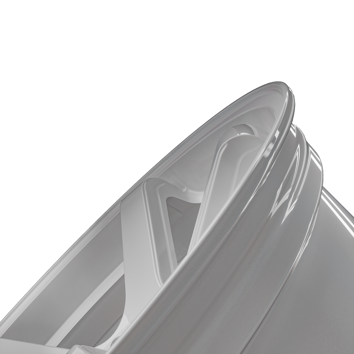 SIXNINE EVO-ONE Felgensatz – 4 Felgen 2× 10,5x20 ET15 VA, 2× 11x20 ET12 HA, PureWhite passend für BMW M2 G87 – Vorderachse 10,5x20 Detail