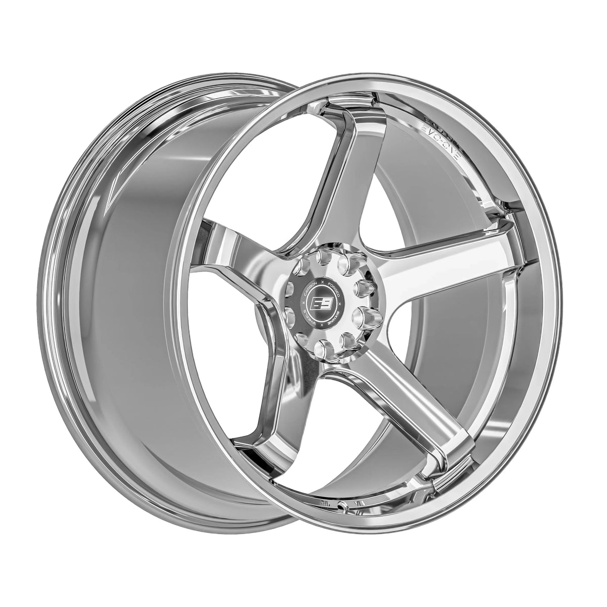 SIXNINE EVO-ONE Felgensatz – 4 Felgen 2× 10,5x20 ET15 VA, 2× 11x20 ET12 HA, LiquidMetal passend für BMW M2 G87 – Hinterachse 11x20 Halbansicht