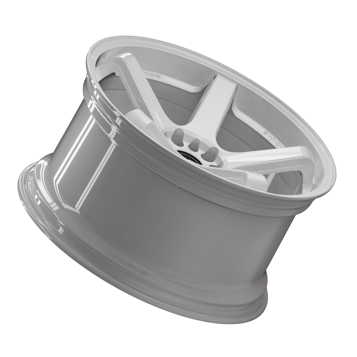 SIXNINE EVO-ONE Felgensatz – 4 Felgen 2× 10,5x20 ET15 VA, 2× 11x20 ET12 HA, PureWhite passend für BMW M2 G87 – Hinterachse 11x20 Hero