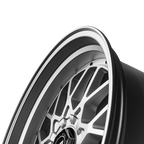 SIXNINE EVO-TWO Felgensatz – 4 Felgen 2× 10,5x20 ET15 VA, 2× 11,5x21 ET17 HA, HyperSilver passend für BMW M2 G87 – Vorderachse 10,5x20 Detail