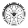 SIXNINE EVO-TWO Felgensatz – 4 Felgen 2× 10,5x20 ET15 VA, 2× 11,5x21 ET17 HA, HyperSilver passend für BMW M2 G87 – Vorderachse 10,5x20 Frontansicht