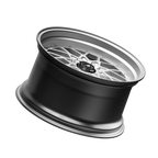 SIXNINE EVO-TWO Felgensatz – 4 Felgen 2× 10,5x20 ET15 VA, 2× 11,5x21 ET17 HA, HyperSilver passend für BMW M2 G87 – Vorderachse 10,5x20 Hero