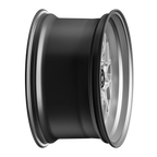 SIXNINE EVO-TWO Felgensatz – 4 Felgen 2× 10,5x20 ET15 VA, 2× 11,5x21 ET17 HA, HyperSilver passend für BMW M2 G87 – Vorderachse 10,5x20 Seitenansicht