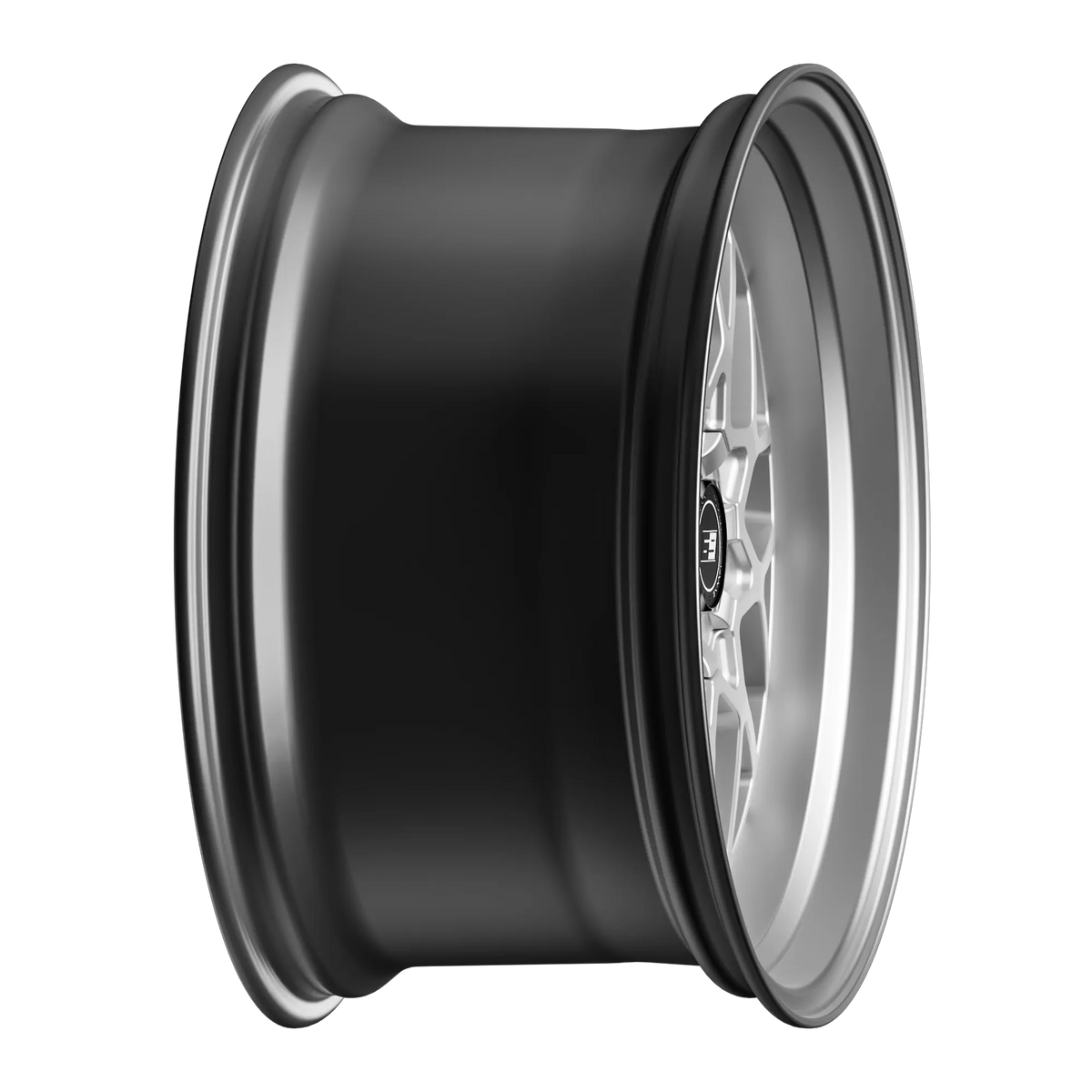 SIXNINE EVO-TWO Felgensatz – 4 Felgen 2× 10,5x20 ET15 VA, 2× 11,5x21 ET17 HA, HyperSilver passend für BMW M2 G87 – Vorderachse 10,5x20 Seitenansicht